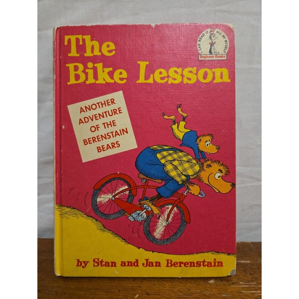The Bike Lesson by Stanley & Janice Berenstain Vintage 1964 - 1st Edition HC